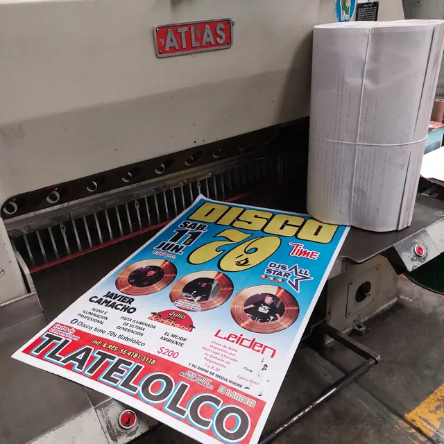 Impresos y papel preparados para el acabado en Expression Gráfica.